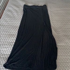 Forever 21 maxi skirt with slit